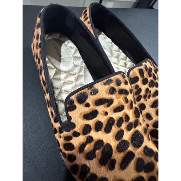 Birdies Calf Hair Leopard Print Classic Flats Size 6.5 - Picture 4 of 12